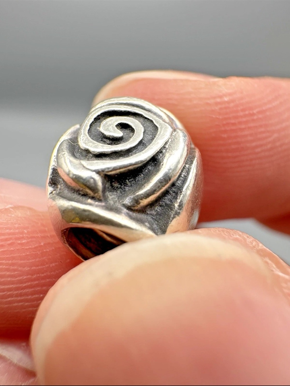Authentic Pandora Sterling Silver 925 Rose Bud Charm